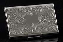 Traditional Style Florentine Card Case