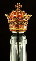 Queen's Crown Jeweled Bottle Topper