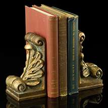 Scrolling Acanthus Bookends
