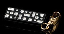 Starlet Jeweled USB Drive Key Chain
