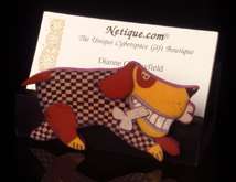 Top Dog Business Card Holder
