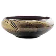 Ebony Lights Bowl with 4-Wick Candle