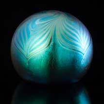 Iridescent Feather Paperweight