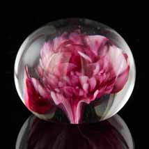 Pink Rose Paperweight