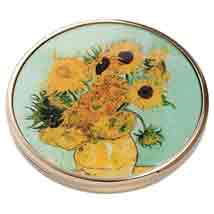 Van Gogh Sunflowers Mirror Compact