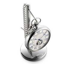 Dalvey Open Face Pocket Watch And Stand