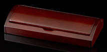 Brown Carlyle Leather Pen Set - Box