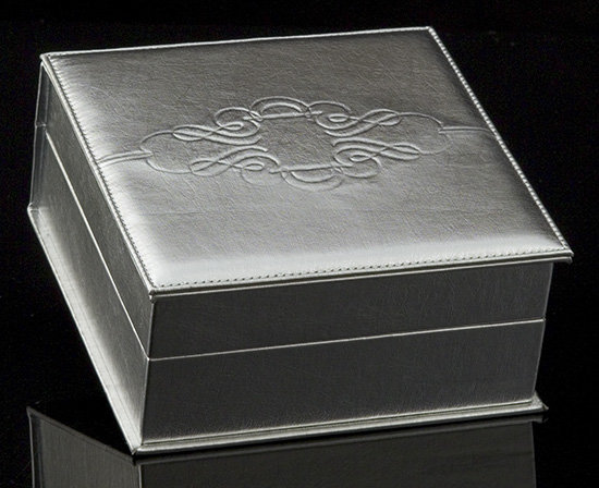 Platinum Chocolate Jewelry Box