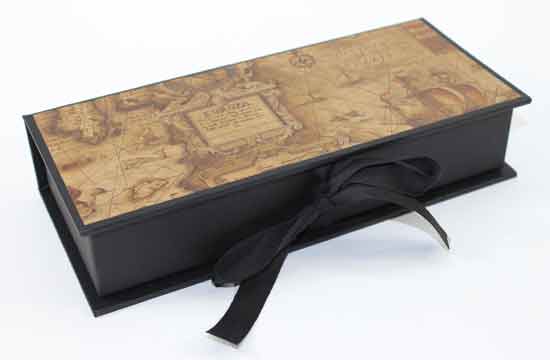 Tuscania Pens and Letter Opener in Vintage Globe Presentation Box