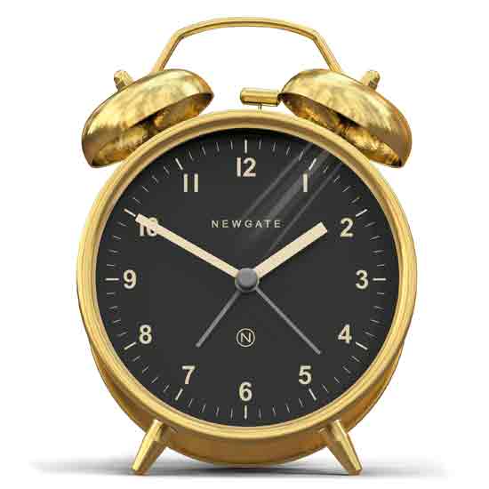 Brass Awakening Alarm Clock